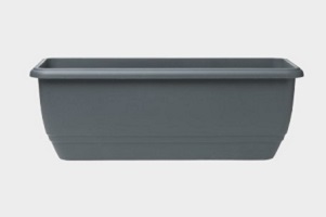 Patio Trough 50cm | Slate Grey - Stewart